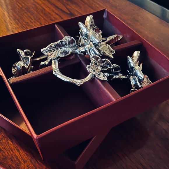 Pewter Napkin Rings - Picture 3 of 4